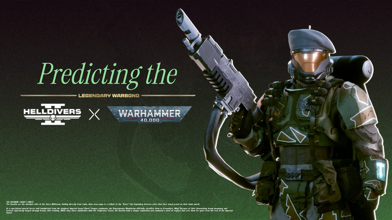 Делаю ужасные предсказания о боевом пропуске Warhammer 40K | Helldivers 2
