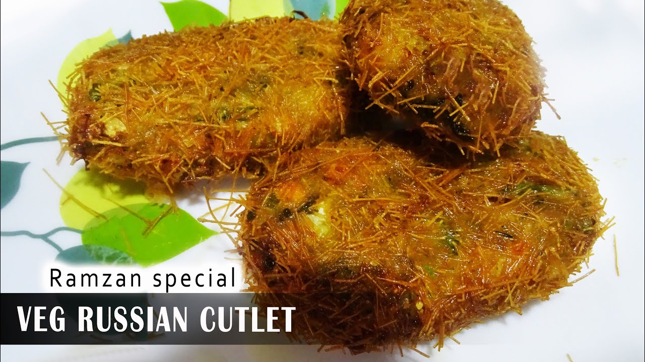 VEG RUSSIAN CUTLET | रशियन कटलेट | VEG RUSSIAN KABAB FOR IFTAR | RAMZAN SPECIAL | CLASSICRAFT FOODS