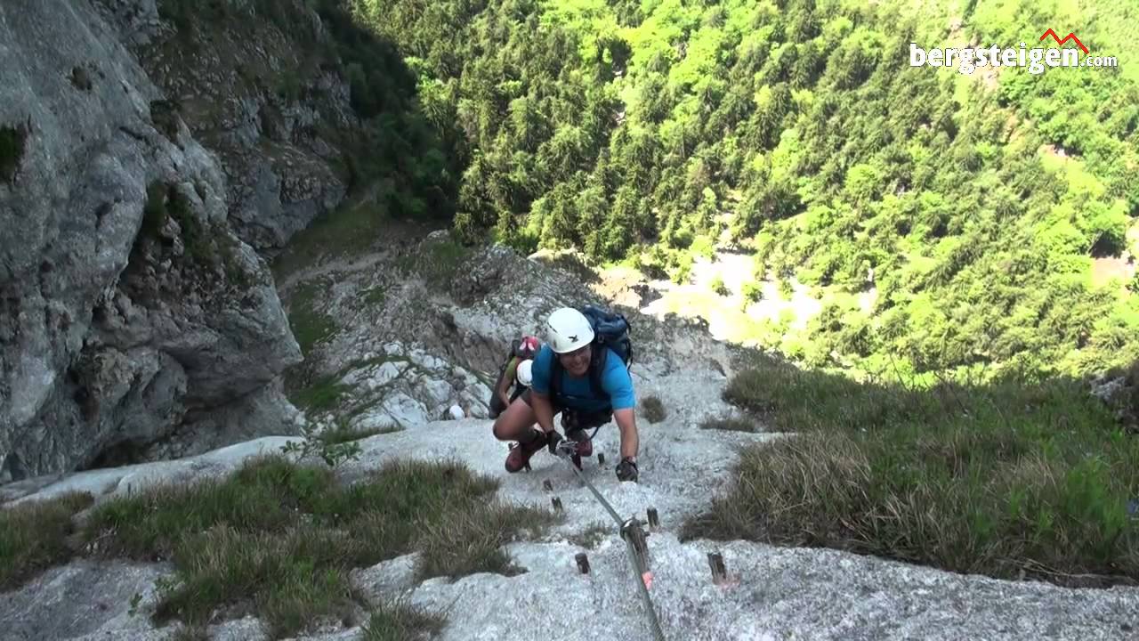 Attersee Klettersteig - Mahdlgupf