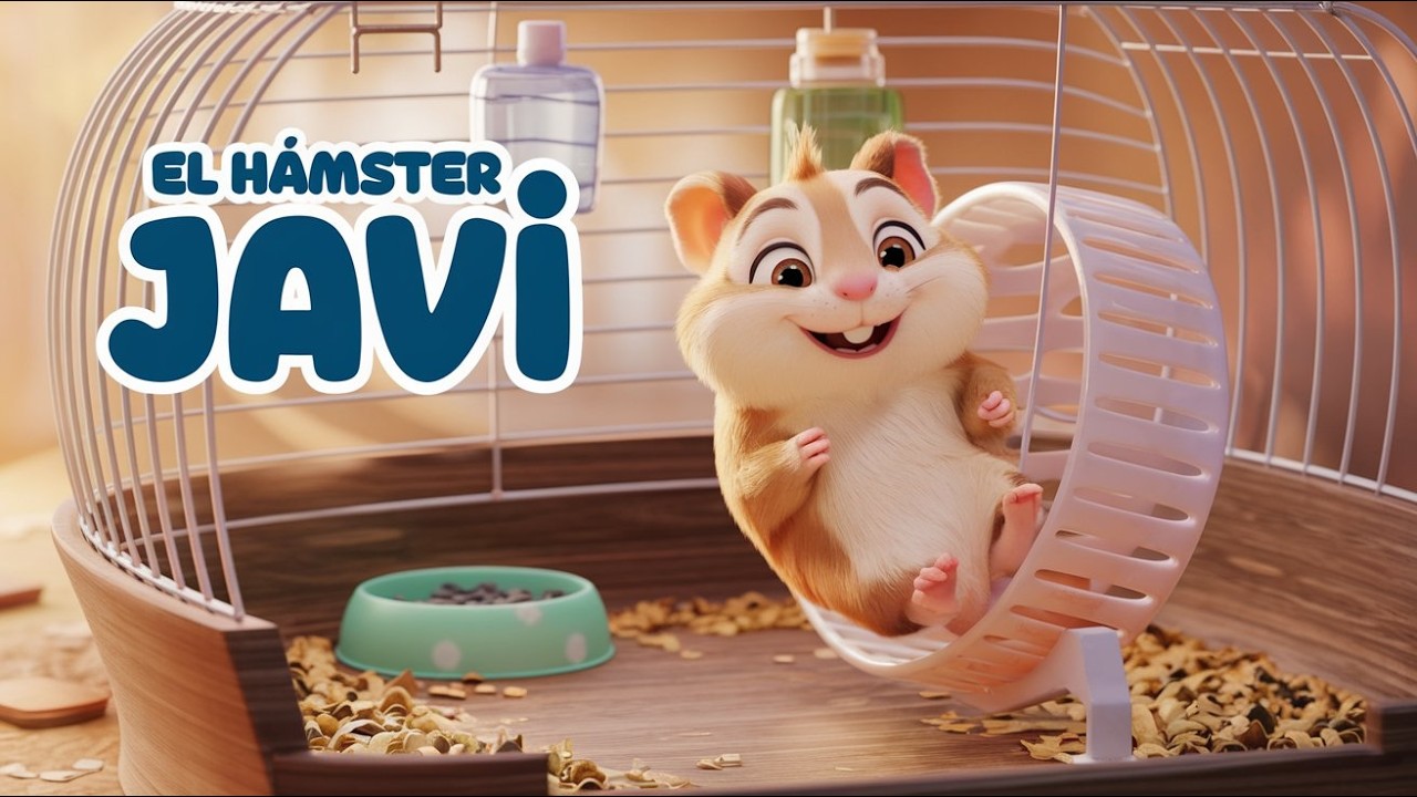 🫣EL HÁMSTER JAVI🐹🪹|Canción infantil para #bailar y #aprender #familia #bebe #niños #animales mix 9