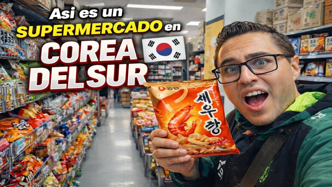 Un Boliviano en un SUPERMERCADO en Corea del Sur 🇰🇷 | No es lo que imaginaba