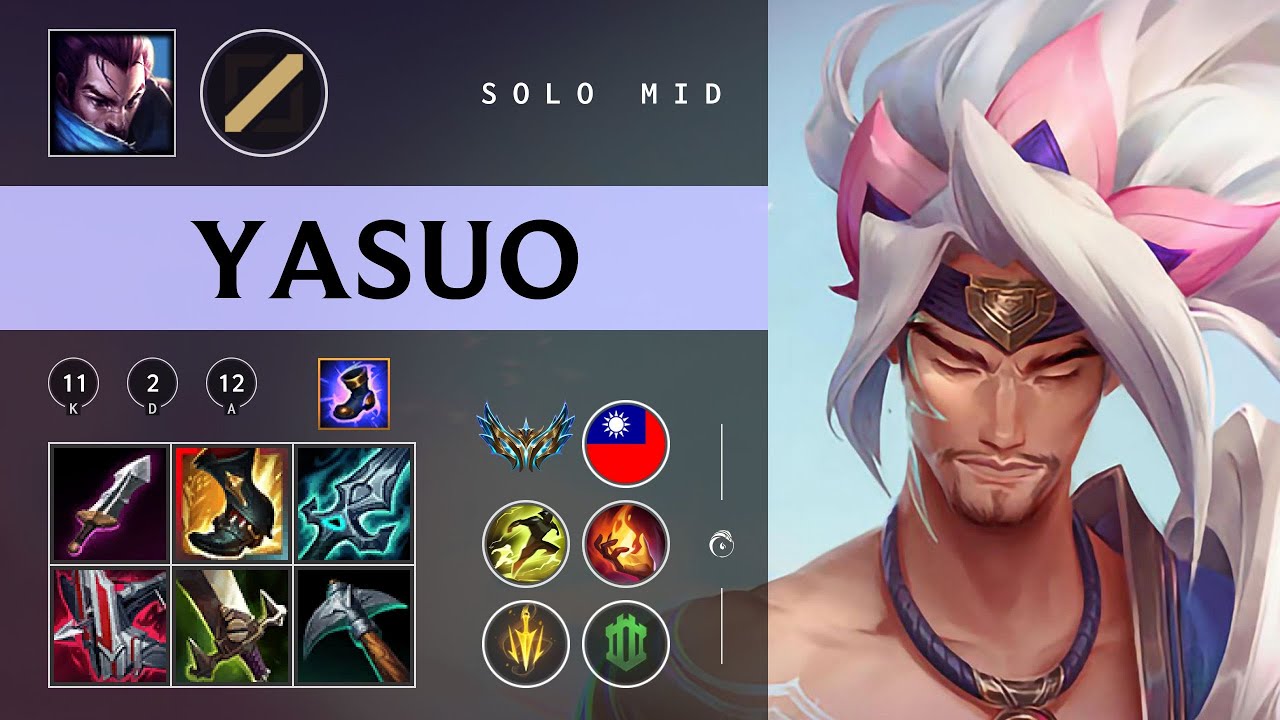 Yasuo Mid vs Ahri - TW Challenger Patch 26.03
