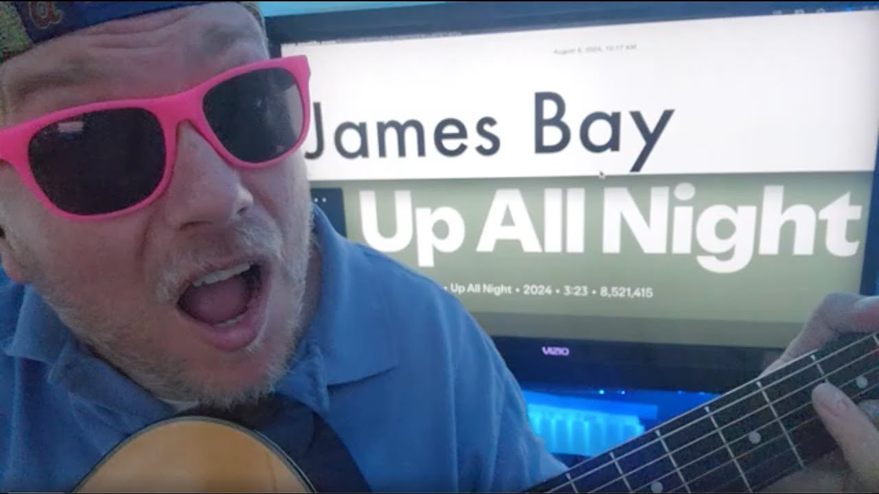 Up All Night - James Bay, The Lumineers, Noah Kahan Guitar Tutorial (Beginner Lesson!)