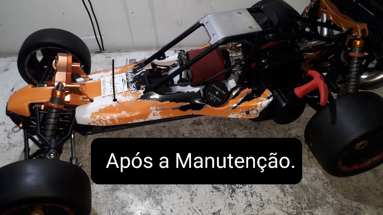 3° Parte Manutenção Baja hpi 5b do nosso amigo Newton de sp