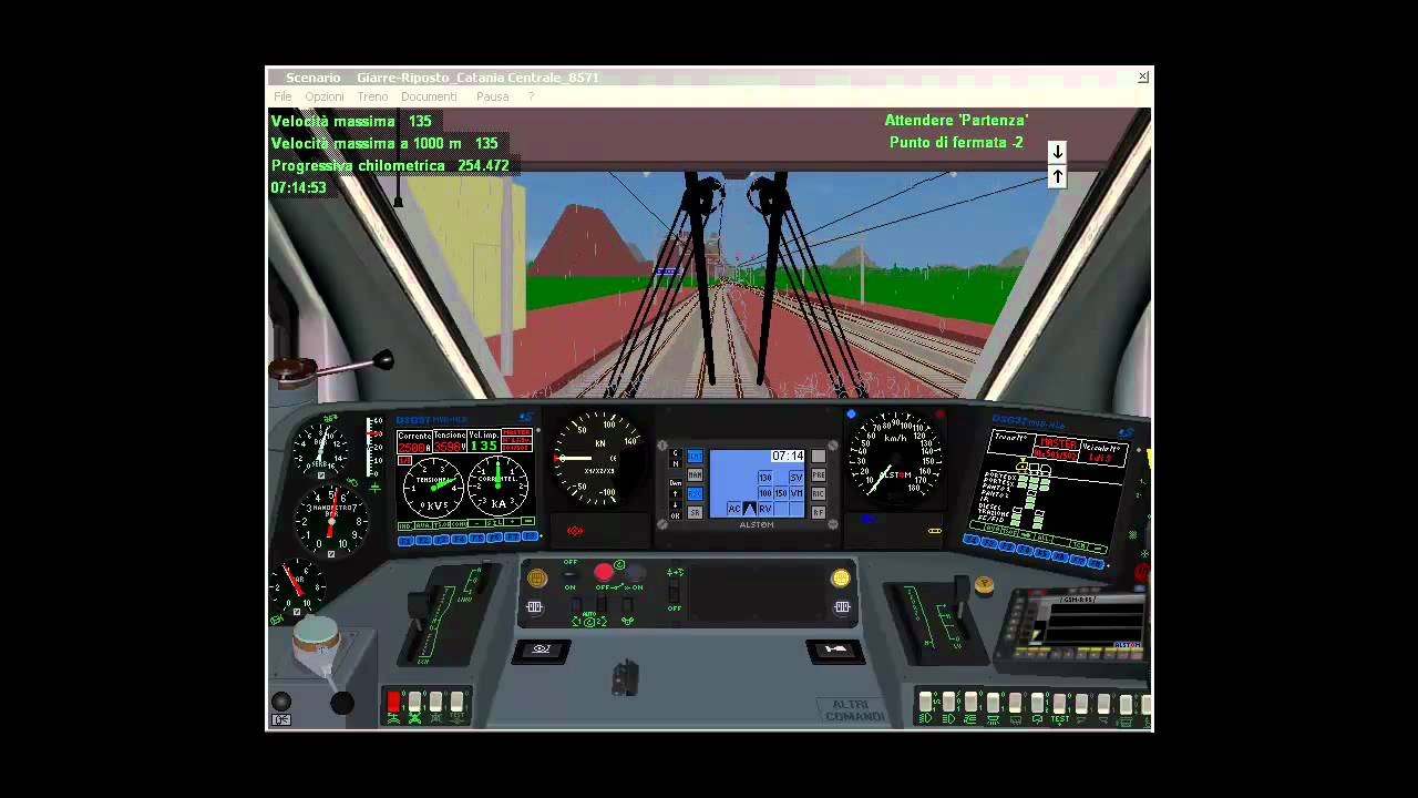 Simulatore Treno 5.00 Giarre Riposto Catania Centrale 8571