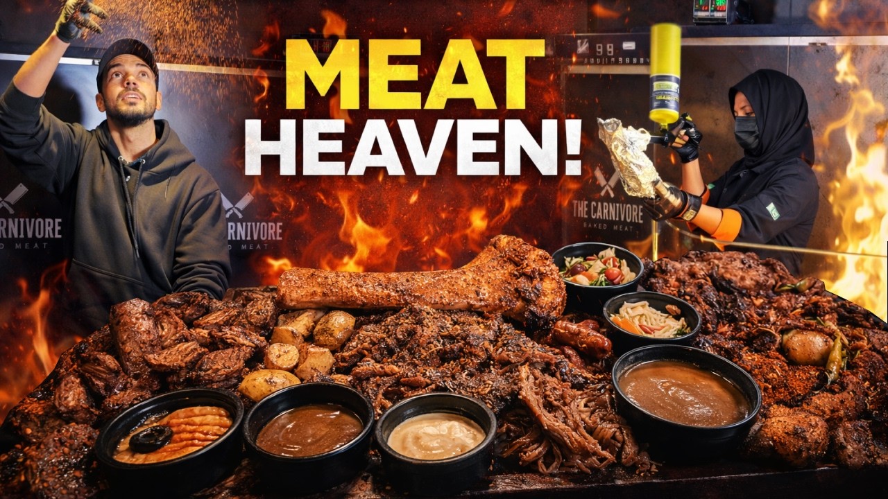 Ultimate Baked Meat Experience at The Carnivore | Beef, Lamb, Chicken & Camel 😱🔥