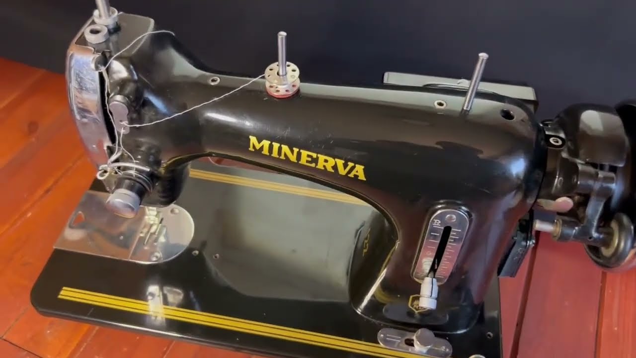 Швейная машина Minerva 122, ремонтно-профилактические работы