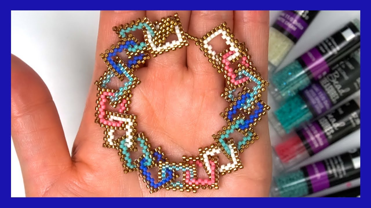 Broche y pulsera peyote /barrilito de miyuki