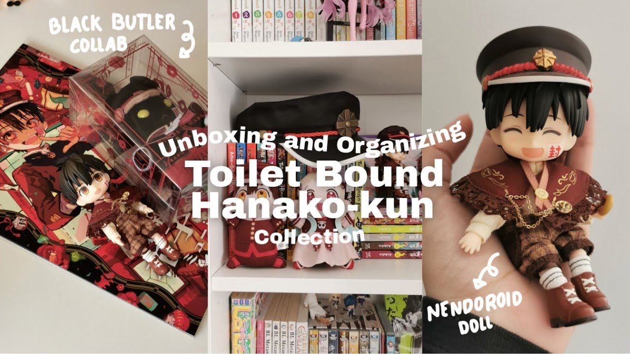 📸 unobxing Toilet Bound Hanako-kun merch + organizing collection