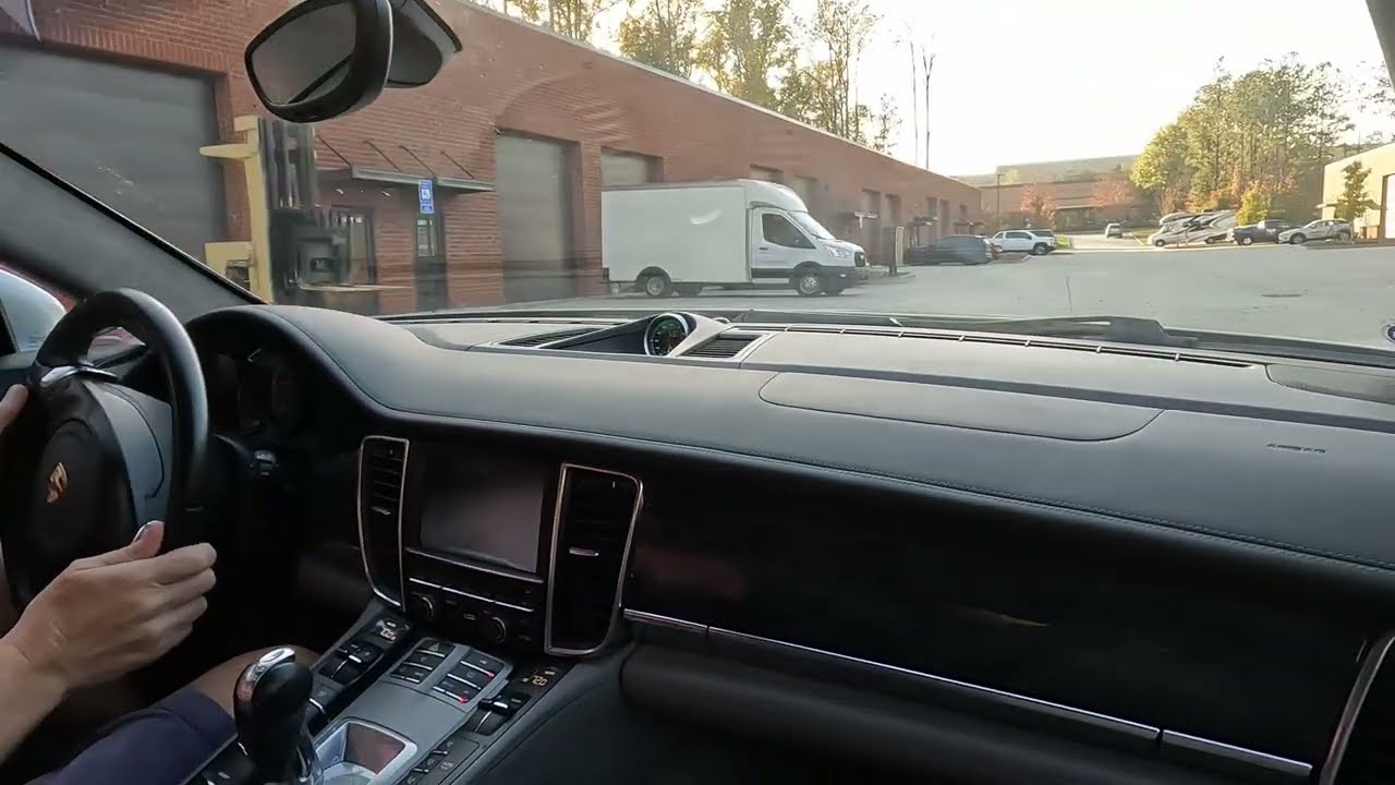 2010 Porsche Panamera Turbo drive 1