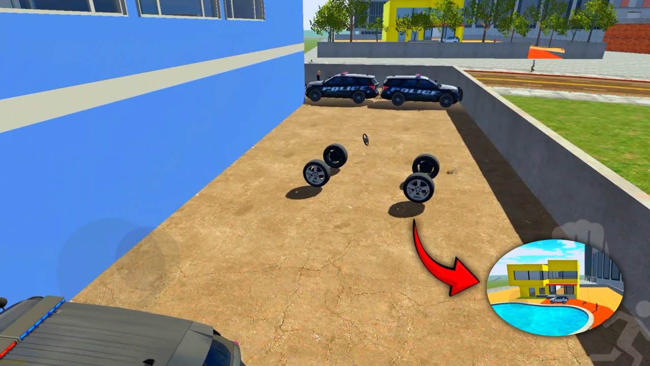 Police Station Se InvisibleCar🚗 Ko Churana😱 ||Car🚗 को पुलिस स्टेशन से चुराना ||#indianbikedriving3d