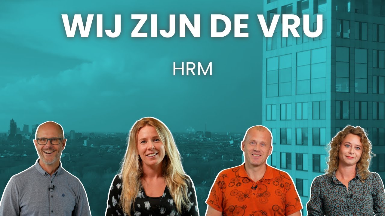 Wij zijn de VRU - HRM