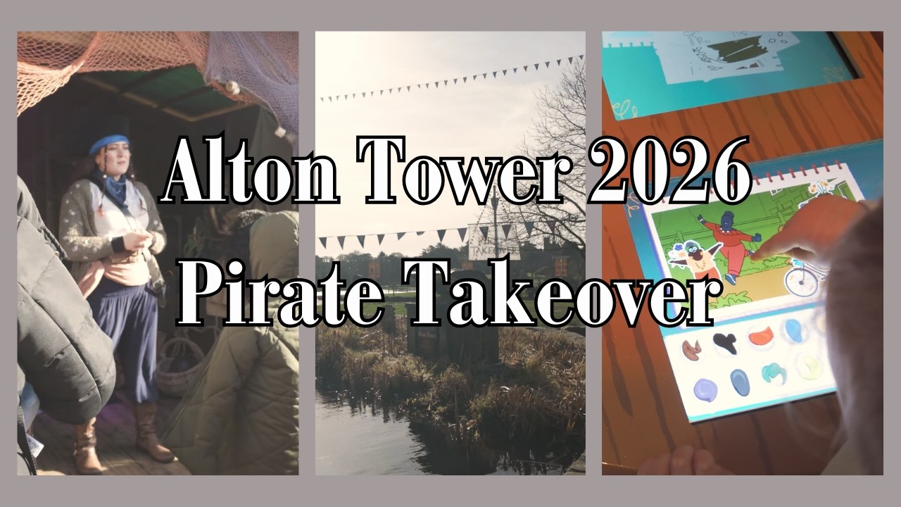 Half Term FLOP? Final Day of the Pirate Takeover at Alton Towers 🏴‍☠️ | Honest Review & Crowd Levels