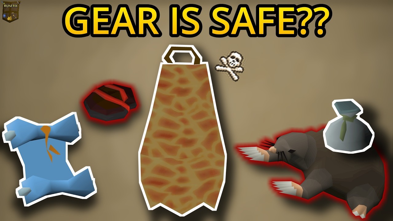 Теперь вы не сможете потерять своё снаряжение (обновление блога OSRS)