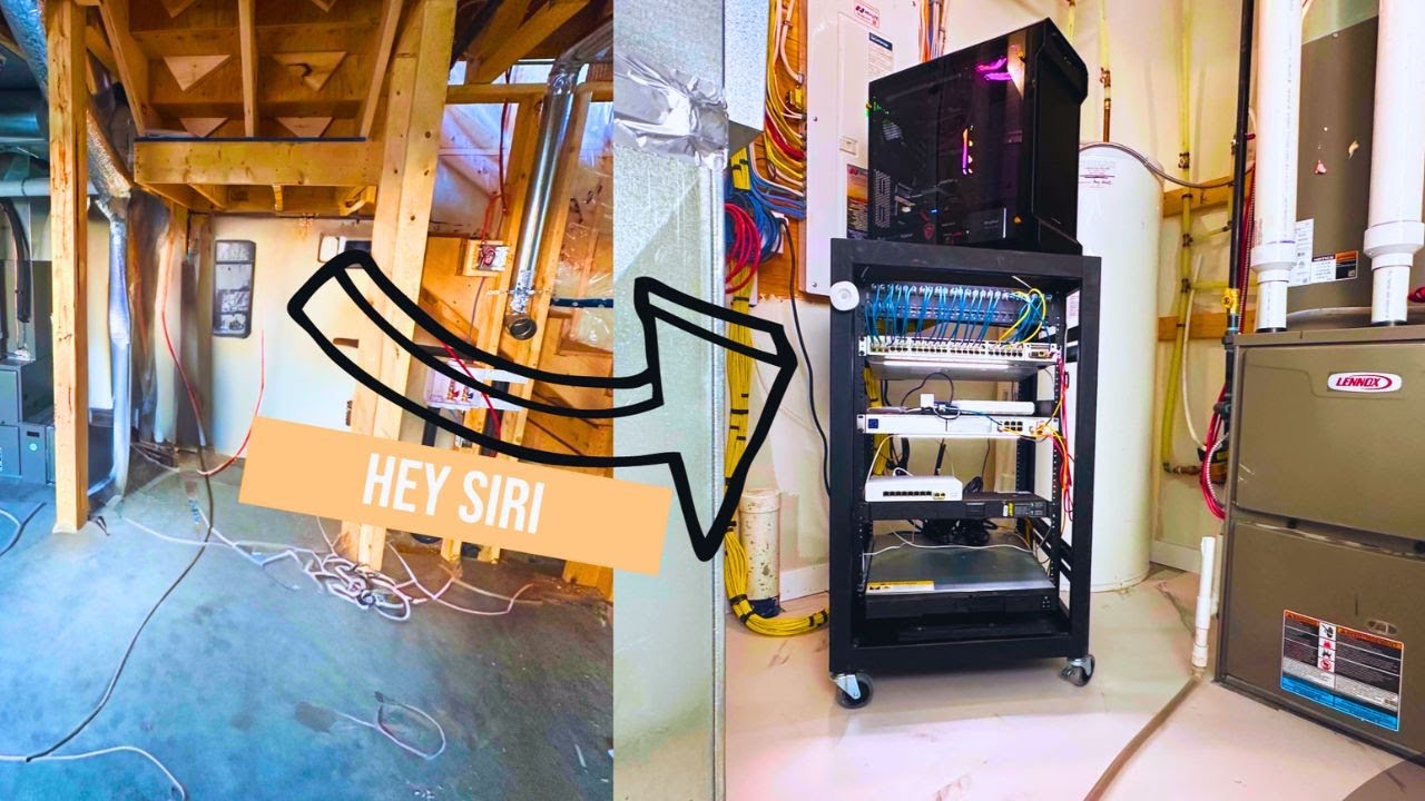 I built an OVERKILL Home Network in my House