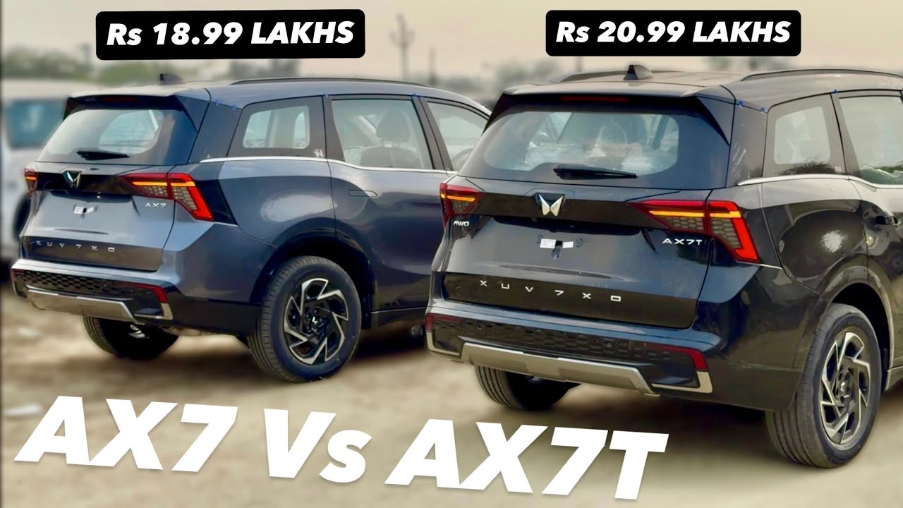 2026 MAHINDRA XUV7XO AX7 Vs AX7T 😍 XUV7XO 3RD Vs 2ND TOP MODEL ❤️ XUV7XO AX7 Vs AX7L | NEW XUV7XO