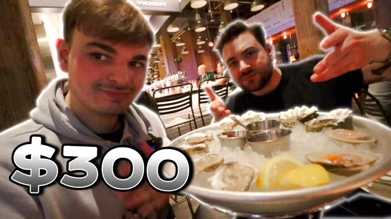 Most EXPENSIVE Meal In Boston! Spent Over $300!😳