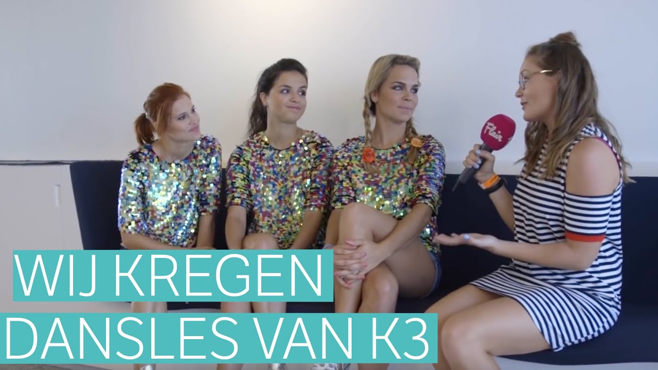 K3 leert redactrice Julie dansen!