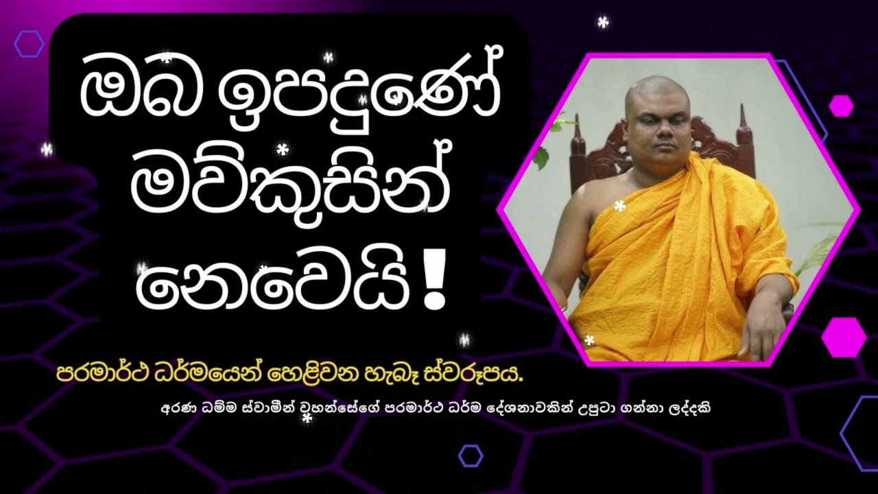 සංසාරයෙන් මිදෙන්න නම් මේ රහස දැනගන්න! 👁️ Who are You REALLY? ඔබ ඉපදුනේ මව්කුසින්ද