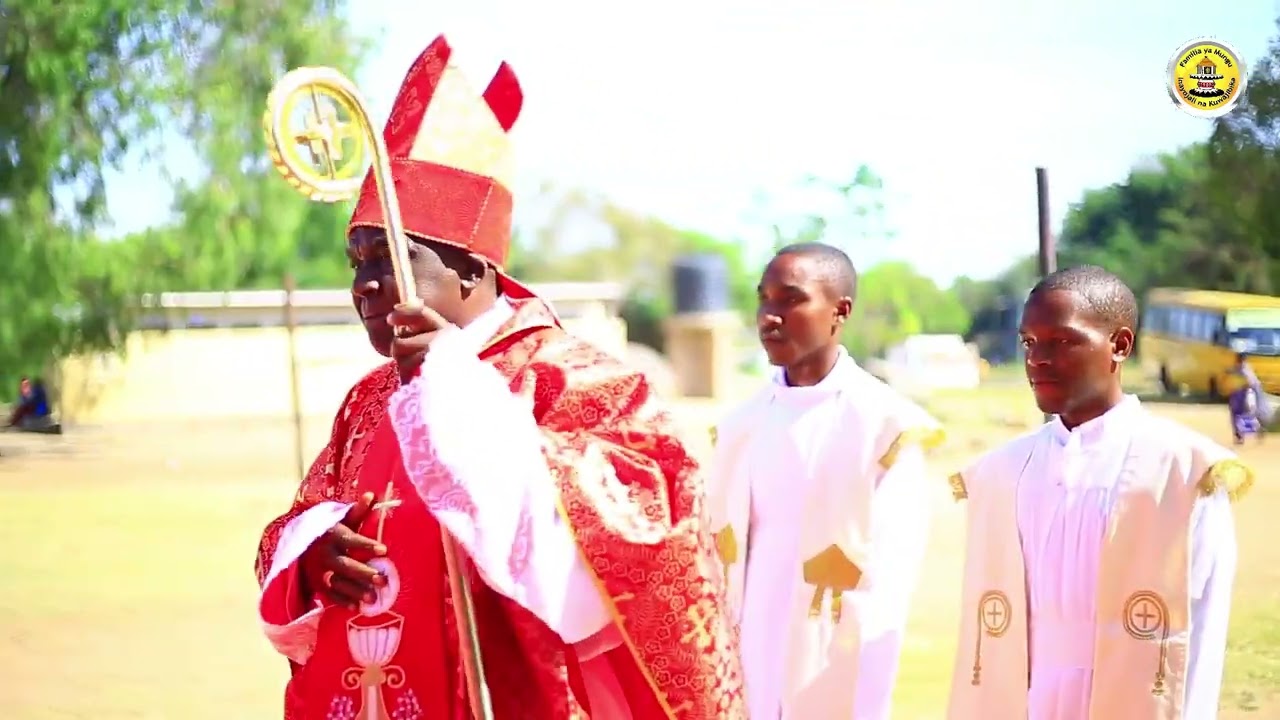 MAANDAMANO ADHIMISHO LA MISA TAKATIFU DARAJA LA UPADRE SHEMASI FRANCIS MWANANTUMBA - NYANGUGE