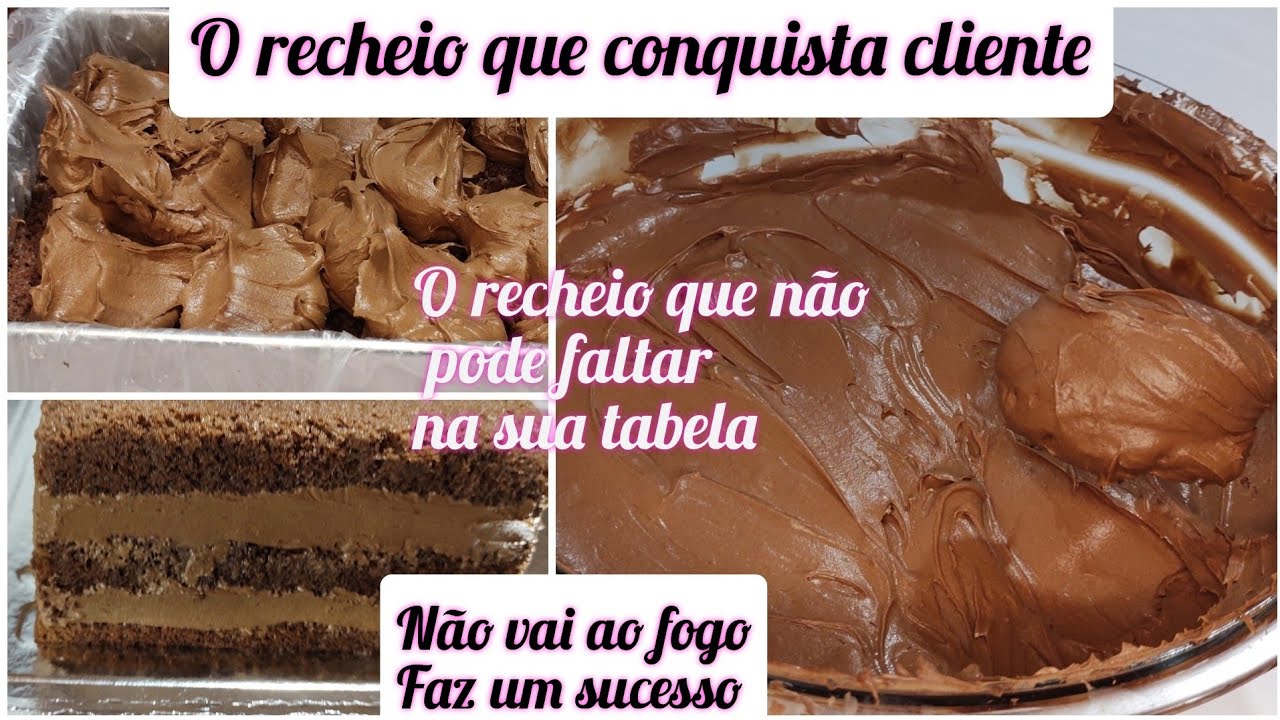 O RECHEIO DE CHOCOLATE QUE CONQUISTA CLIENTES/MONTANDO O BOLO PARA VC SURPREENDER  RECHEIO DE ALPINO