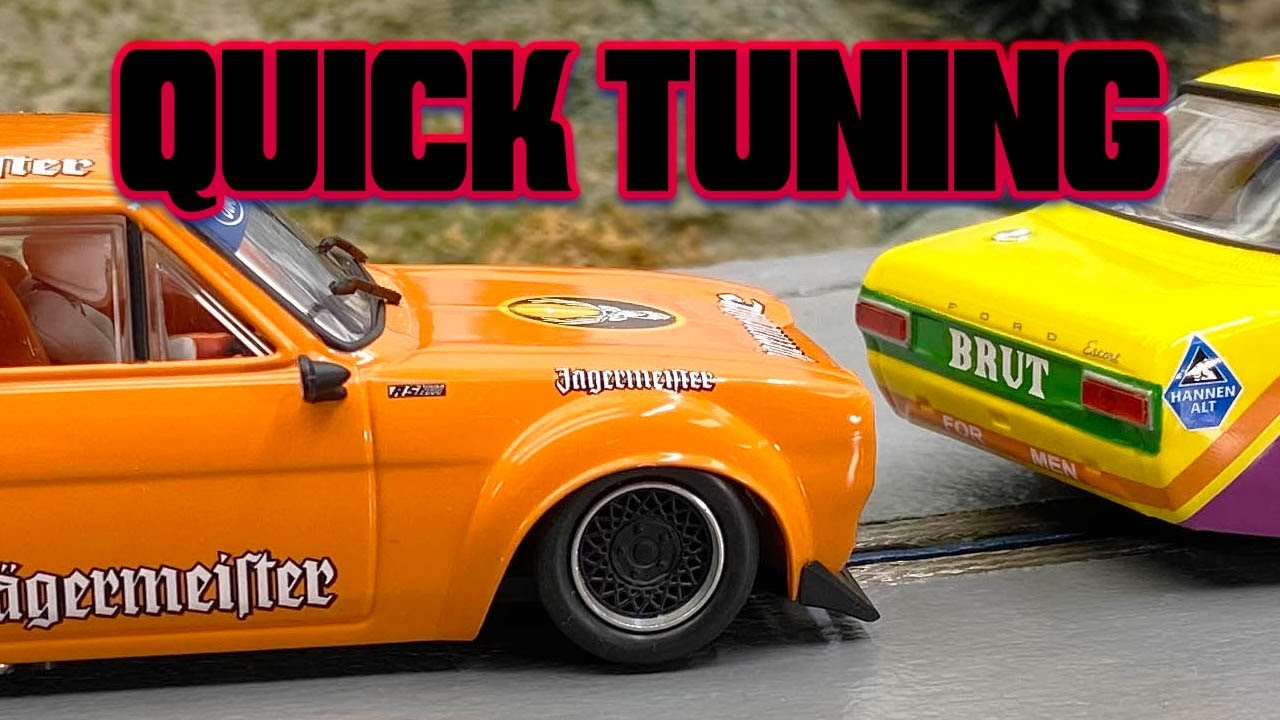 Revoslot Ford Escort Quick Tuning & Road Test