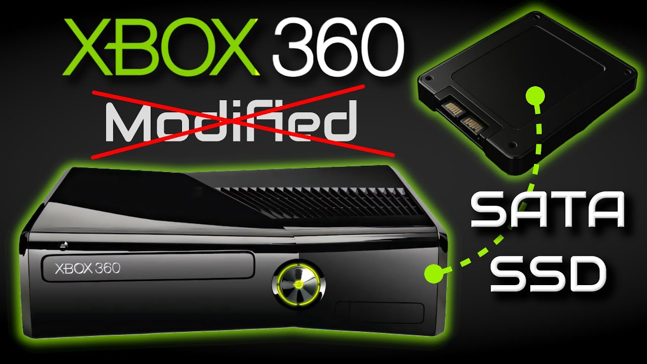 Xbox 360: SATA SSD на стандартной консоли — настройка и тесты производительности