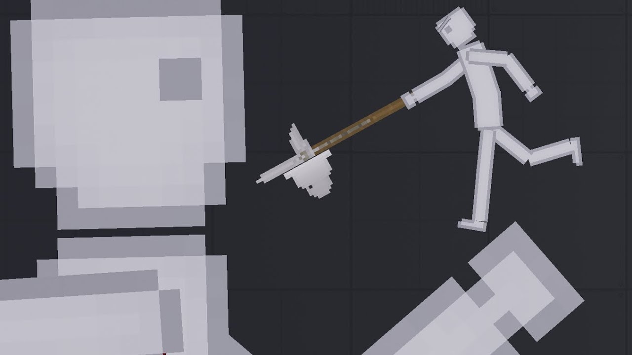 Hand-to-hand combat between great people and ordinary people in people playgrond game