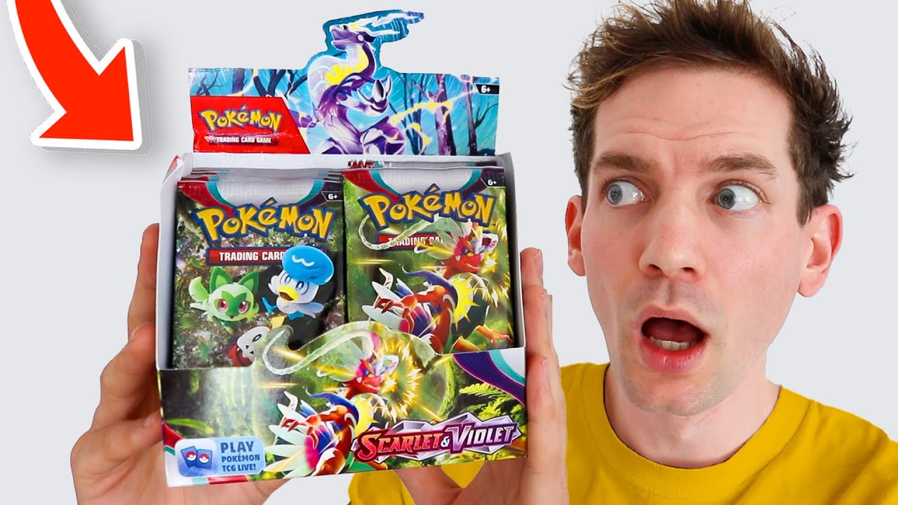 *НОВИНКА* Открытие коробки с бустерами Pokémon Scarlet и Violet