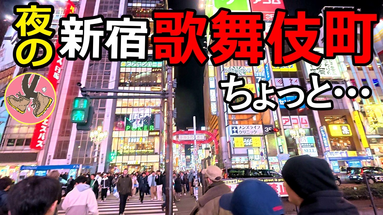 夜の【新宿歌舞伎町】ちょっと・・・/Nighttime [Shinjuku Kabukicho] A little...