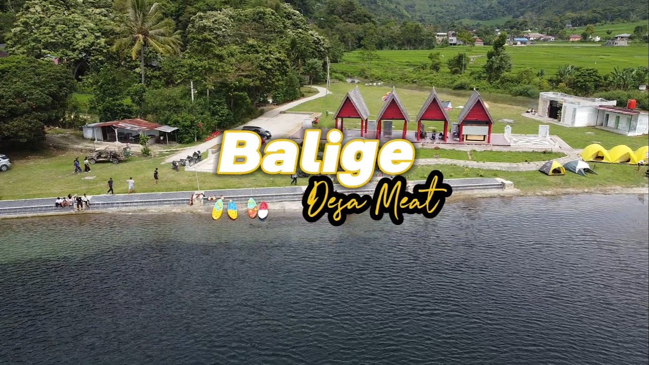 Wisata Balige : Desa Meat Balige Danau Toba - Desa Paling Indah di Balige - Pantai Meat