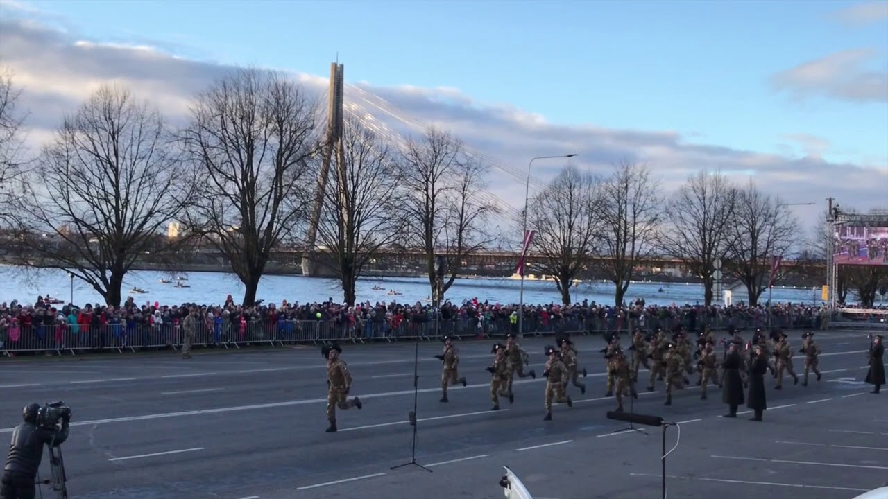 Riga, 18.11.2018: 100 anni di indipendenza della Lettonia - Video 7