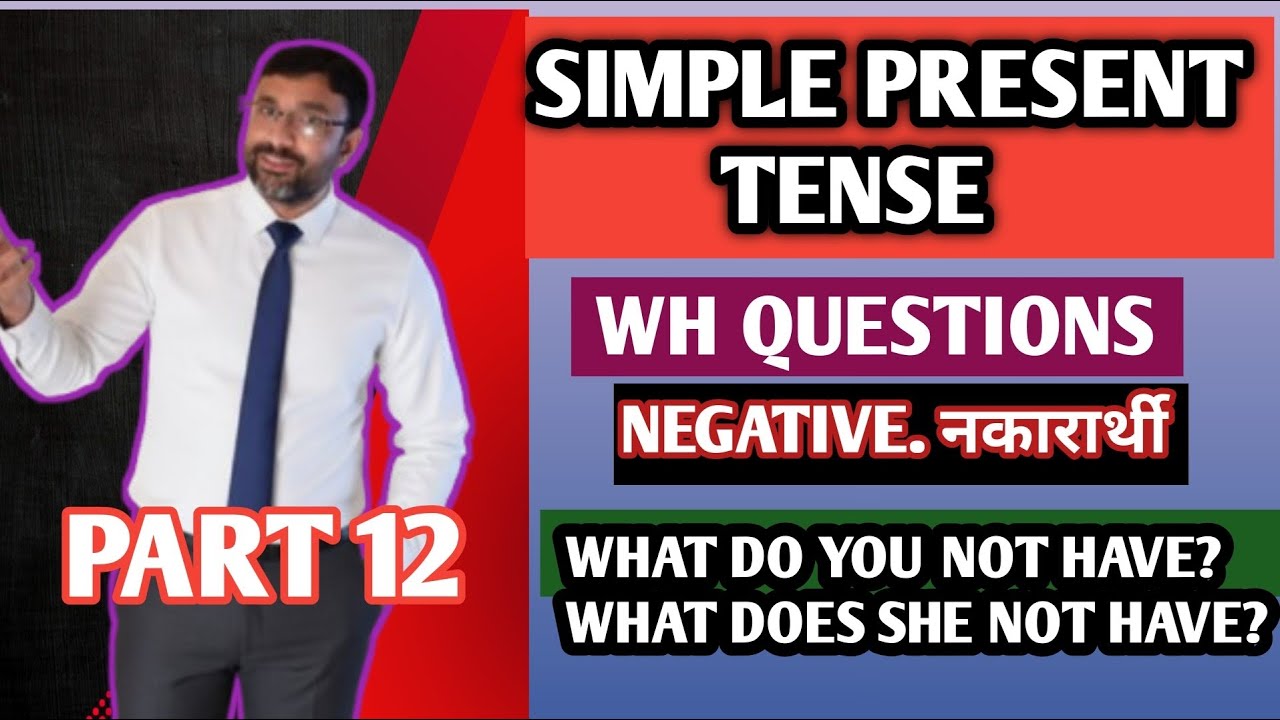 "तुझ्याकडे का नाहीये?" इंग्रजीत प्रश्न विचारा | Negative Wh-Questions with Have