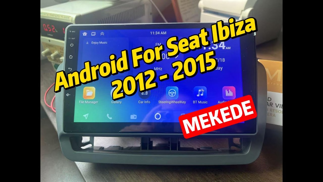 MEKEDE Car Radio For Seat Ibiza 2012 - 2015 QLED Android Multimedia Video Player GPS 4G CarPlay Auto