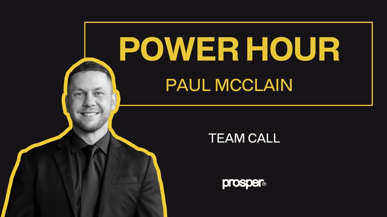 POWER HOUR | Team Call | Paul McClain