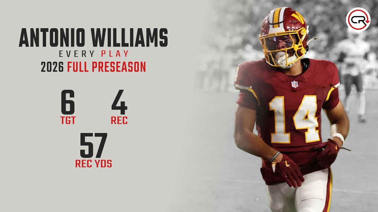 Antonio Williams Preseason Highlights | Every Target and Catch