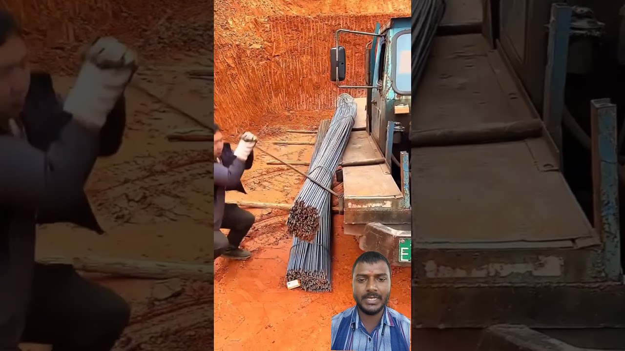 Steel Bundle Unloading (Manual) | Heavy Work, Real Hard Work 😲🔥