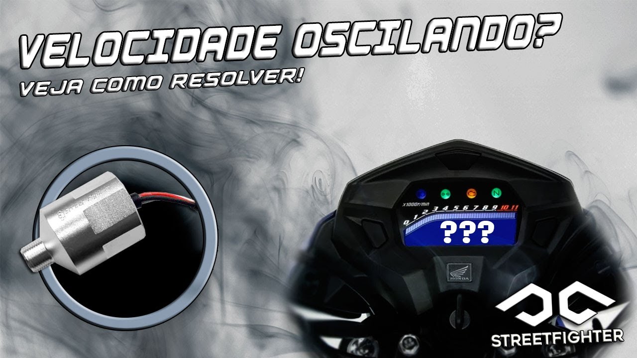 Oscilação no sensor de velocidade? veja este vídeo!