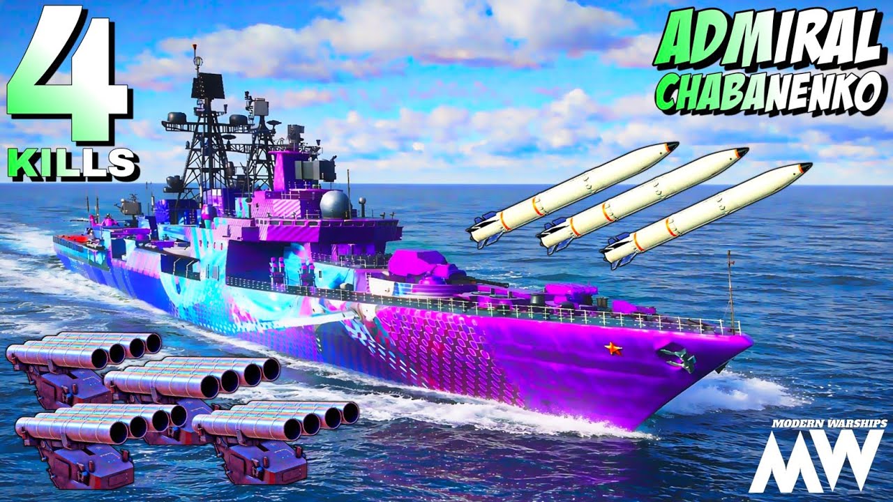Admiral Chabanenko Goes BRUTAL With 🔥 3x Pralay 4x MAR-290 Modern Warships Gameplay!