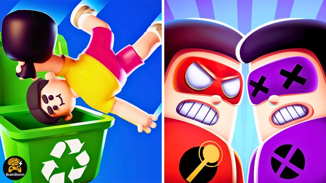 The Superhero League Vs Lazy Jump | Max Gameplay Android and iOS