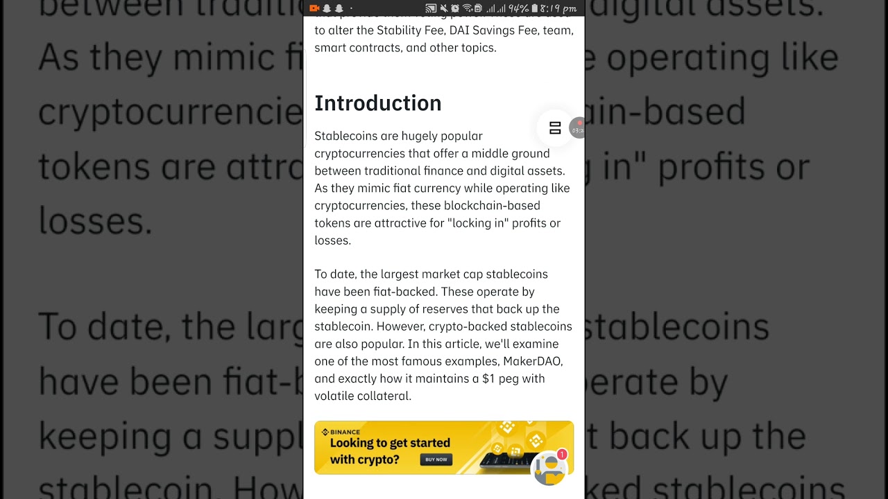What is Maker DAO (DAI)?