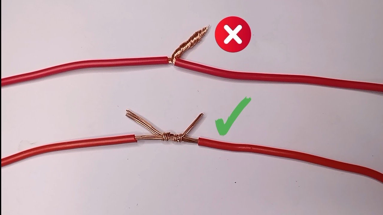 Best way to twist electric wire like a pro || proper electrical wire joint tutorial || how to Joint 