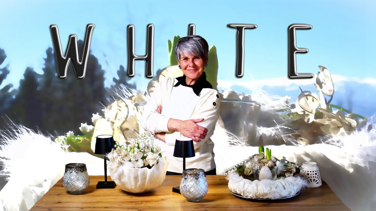 🌤  WHITE⛅ Himmlische DIY OSTER DEKO🥚