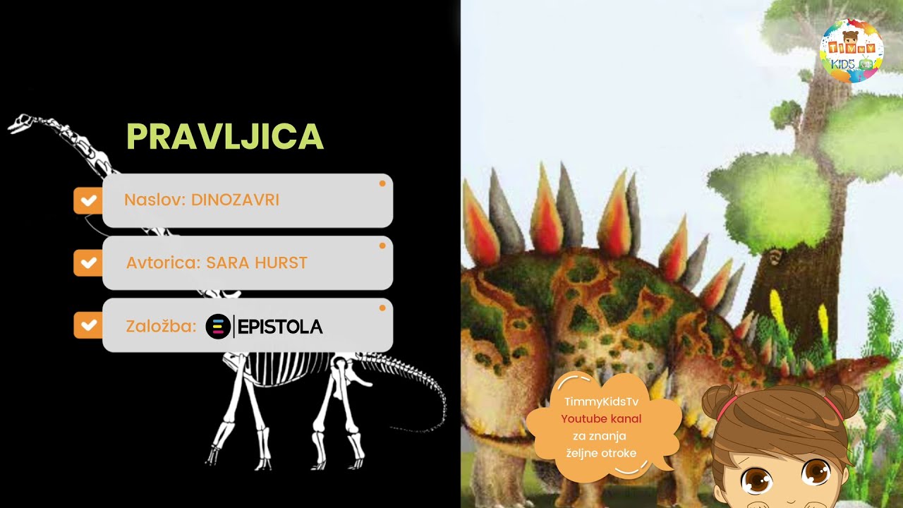 Timmy KIDS TV. Knjiga DINOZAVRI