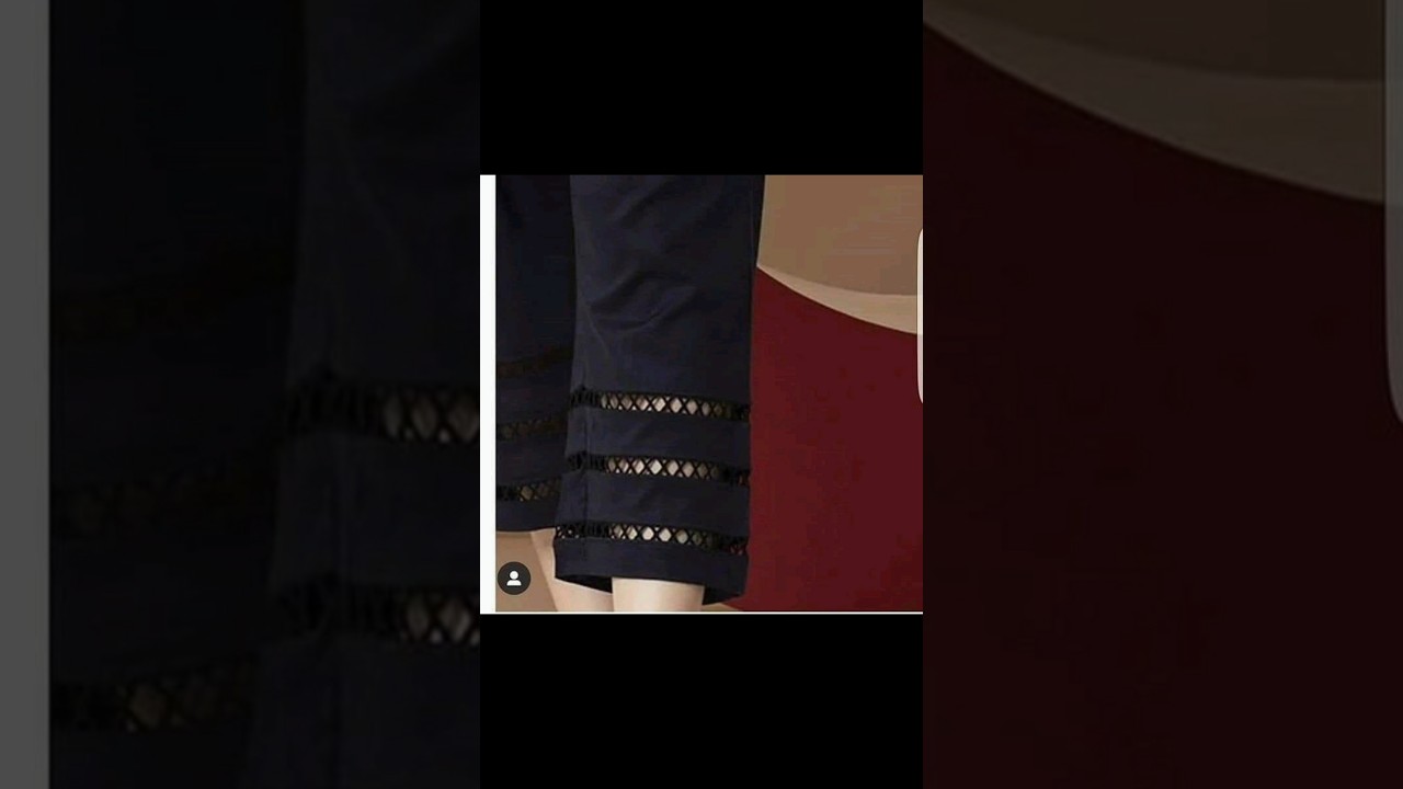 Trouser Design/Mohri design #fashion poncha design #dress  #song Fashion Trends