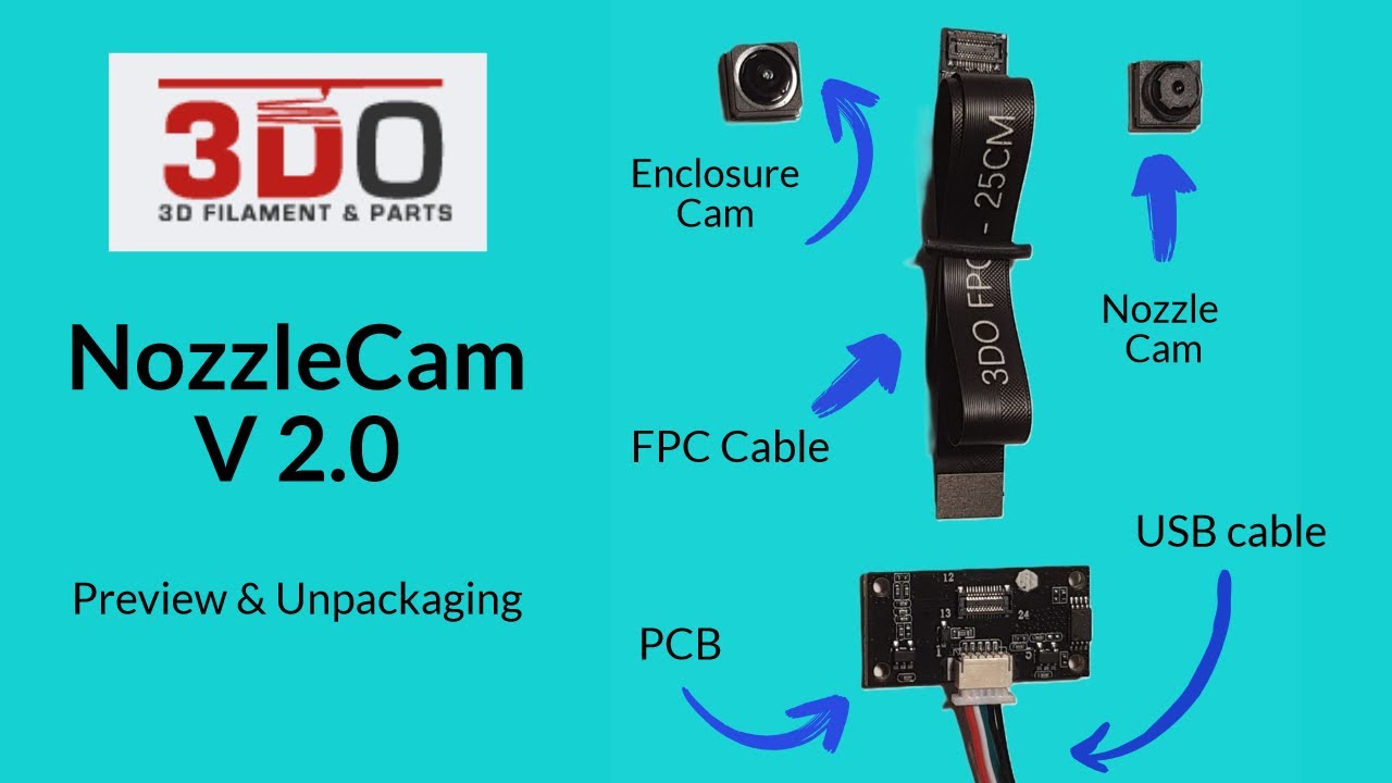 AI 3DO Nozzle Camera V2.0 unboxing