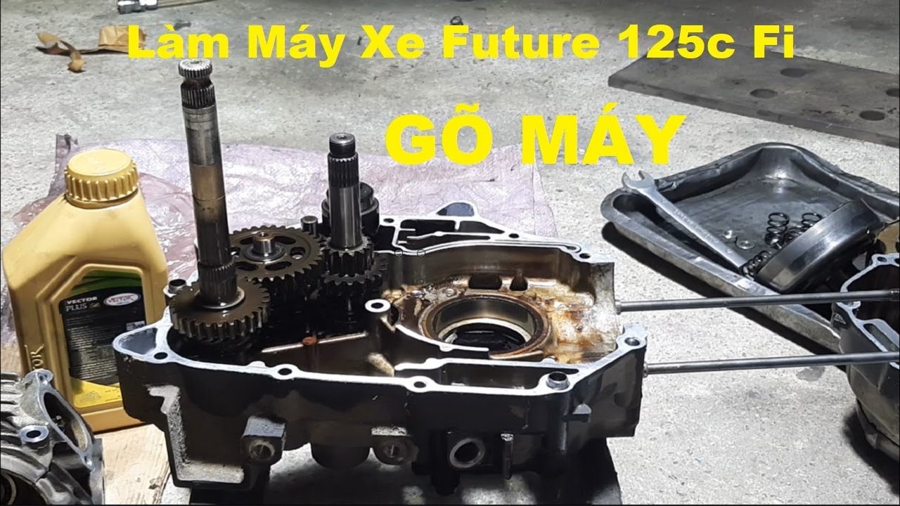 Học Lắp Ráp Sửa Chữa Động Cơ Xe Future 125c Fi | motorcycle assembly