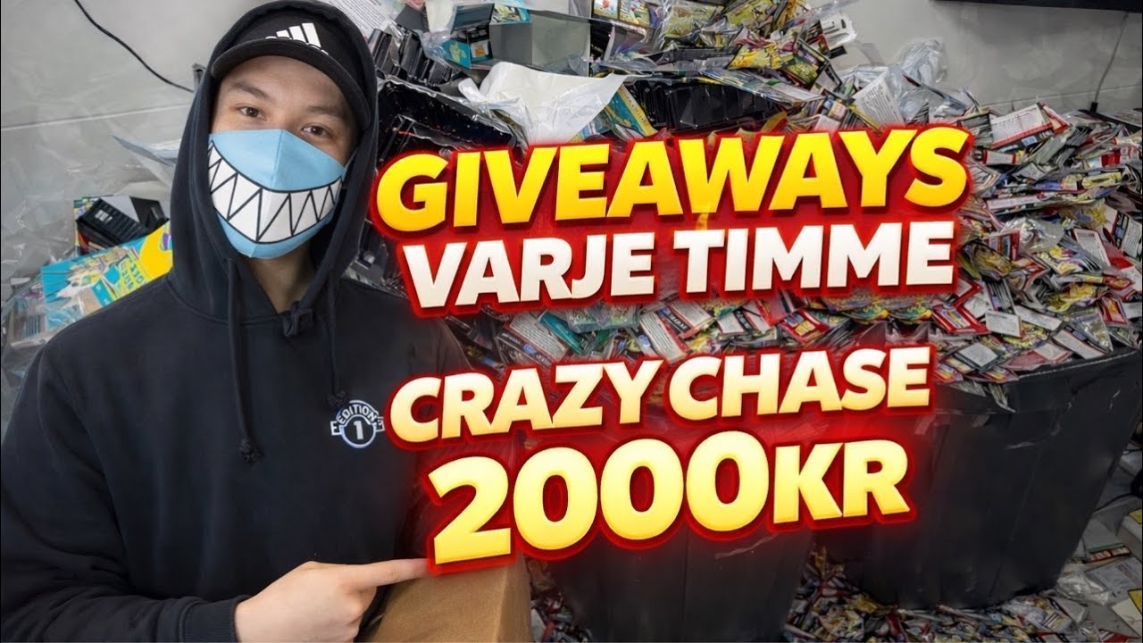 🚨 GIVEAWAYS VARJE TIMME 🚨| 2000KR CHASE | !GIVEAWAY | CARDVALLEY.SE