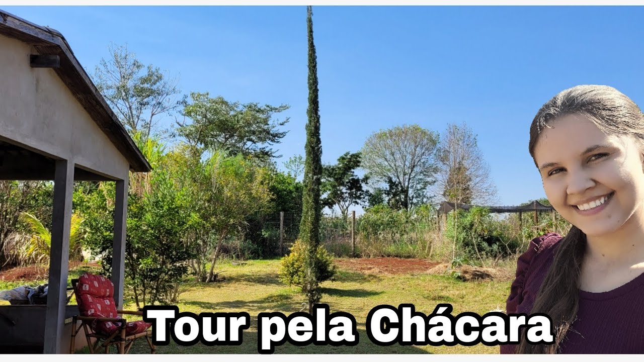 Tour pela Chácara dos meus pais 💕