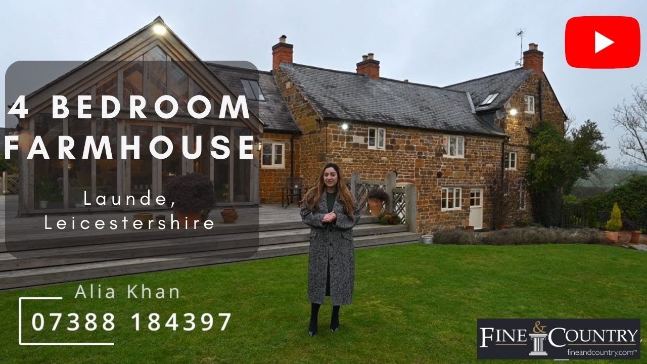 4 Bedroom Grade II in 4.15 acres Farm House for sale | Launde | Leicestershire | Fine and Country